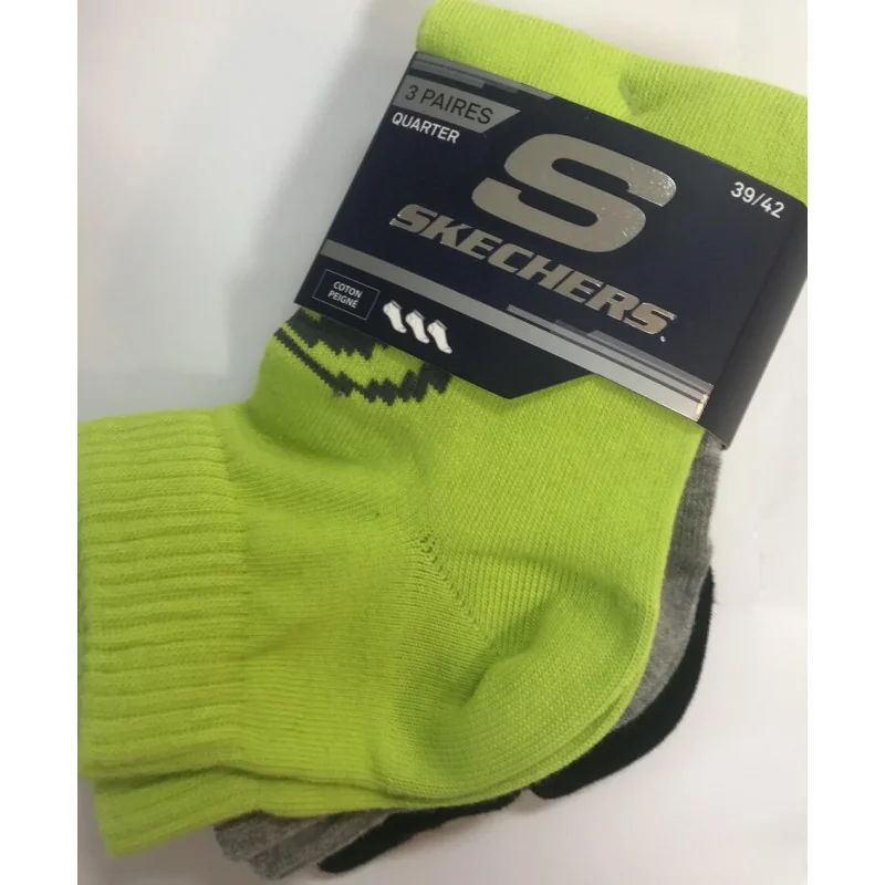 3 Paires De Quarter Chaussettes Sketchers 4 3 Paires De Quarter Chaussettes Sketchers – Image 2