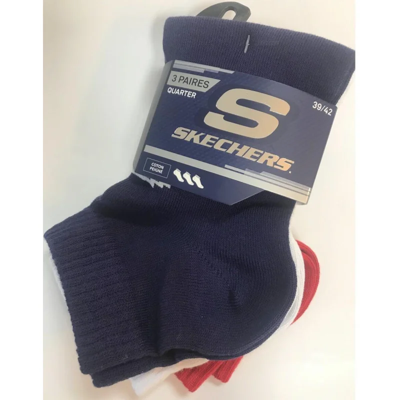 3 Paires De Quarter Chaussettes Sketchers 3 3 Paires De Quarter Chaussettes Sketchers