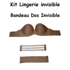 Bandeau Invisible Dos Transparent