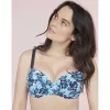 Bikini BestForm Armature Fleurs Bleues 1 Bikini BestForm Armature Fleurs Bleues -Meilleur Lingerie Magasin bikini bestform armature fleurs bleues
