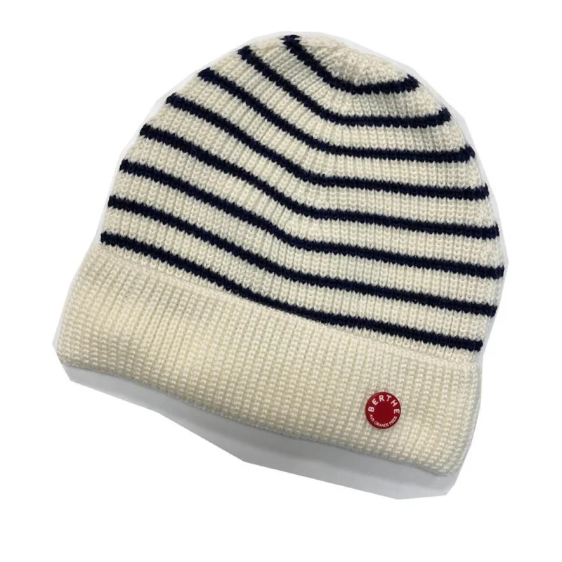 Bonnet Berthe Aux Grands Pieds Pur Laine Royal Mer 5 Bonnet Berthe Aux Grands Pieds Pur Laine Royal Mer – Image 3