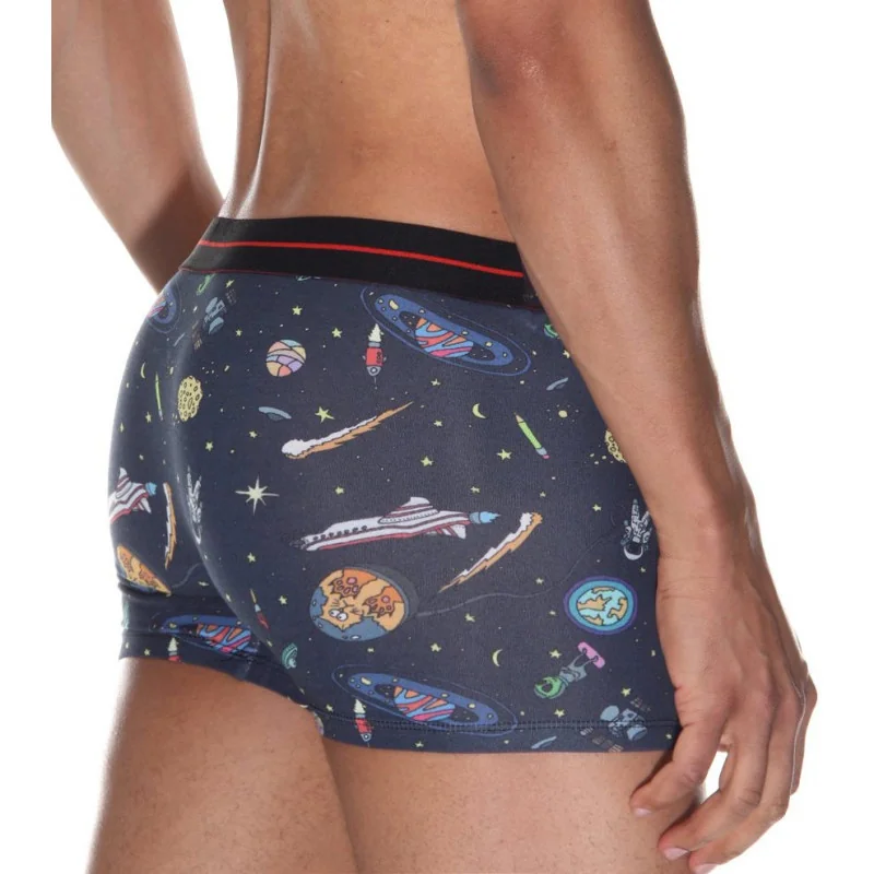 Boxer Coton Imprimé Conquête Spatiale Darkzone 4 Boxer Coton Imprimé Conquête Spatiale Darkzone – Image 2