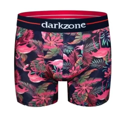 Boxer Coton Imprimé Darkzone Flamands Roses -Meilleur Lingerie Magasin boxer coton imprime darkzone flamands roses 2
