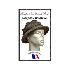 Chapeau Retro Venitien Berthe Aux Grands Pieds