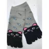 Chaussettes 5 Doigts Enfants Chats Poissons
