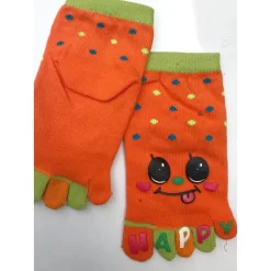 Chaussettes 5 Doigts Enfants Happy -Meilleur Lingerie Magasin chaussettes 5 doigts enfants happy 1