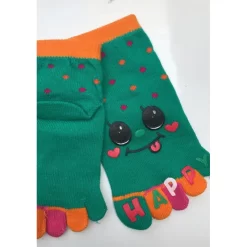 Chaussettes 5 Doigts Enfants Happy -Meilleur Lingerie Magasin chaussettes 5 doigts enfants happy 2