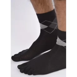 Chaussettes 5 Doigts Intarsia Homme 13 Chaussettes 5 Doigts Intarsia Homme -Meilleur Lingerie Magasin chaussettes 5 doigts intarsia homme 3