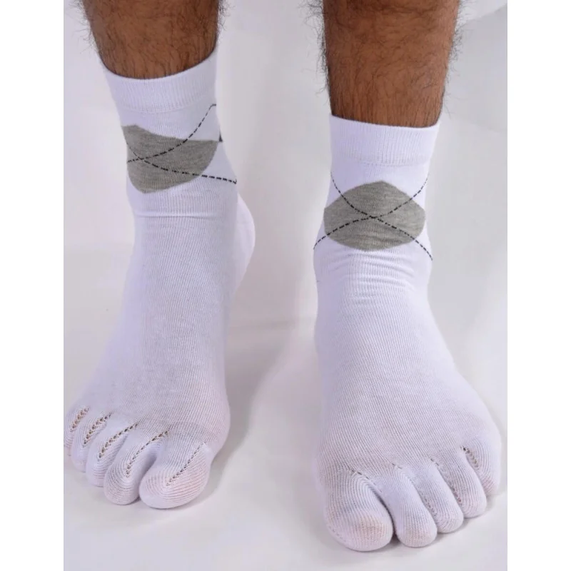 Chaussettes 5 Doigts Intarsia Homme 9 Chaussettes 5 Doigts Intarsia Homme – Image 7