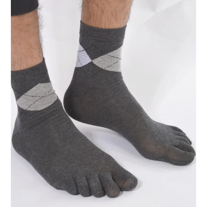 Chaussettes 5 Doigts Intarsia Homme 10 Chaussettes 5 Doigts Intarsia Homme – Image 8