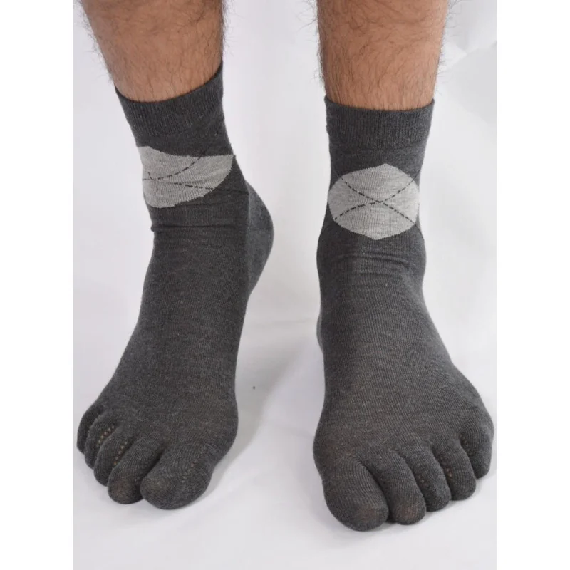 Chaussettes 5 Doigts Intarsia Homme 3 Chaussettes 5 Doigts Intarsia Homme