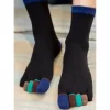 Chaussettes 5 Doigts Noires Doigts Couleurs Vertes -Meilleur Lingerie Magasin chaussettes 5 doigts noires doigts couleurs vertes