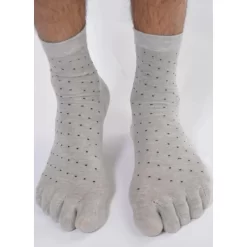 Chaussettes 5 Doigts Pois Chic Homme
