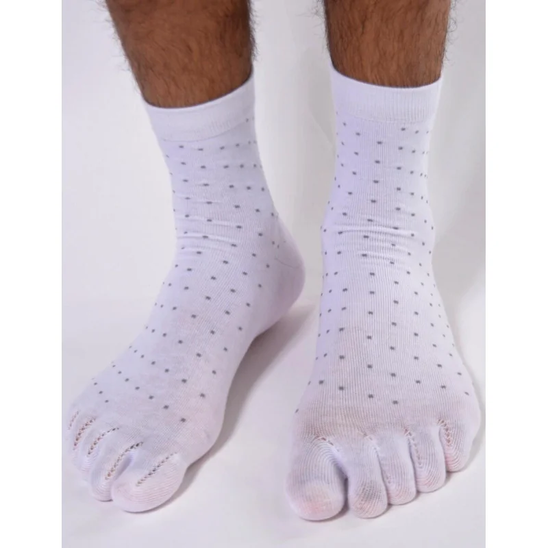 Chaussettes 5 Doigts Pois Chic Homme 6 Chaussettes 5 Doigts Pois Chic Homme – Image 4