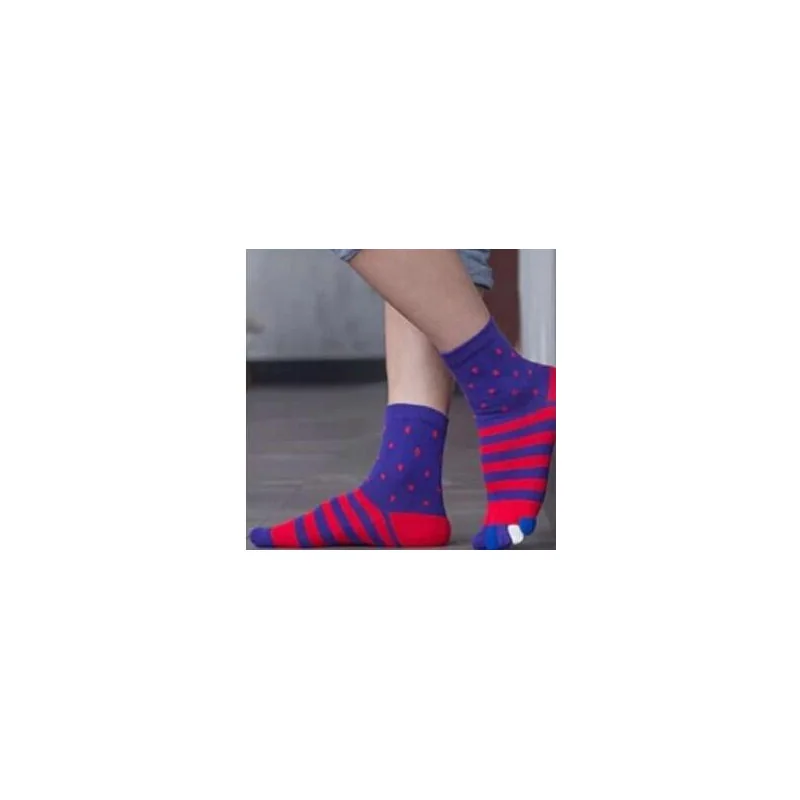 Chaussettes 5 Doigts Rayures Et Pois Homme 4 Chaussettes 5 Doigts Rayures Et Pois Homme – Image 2