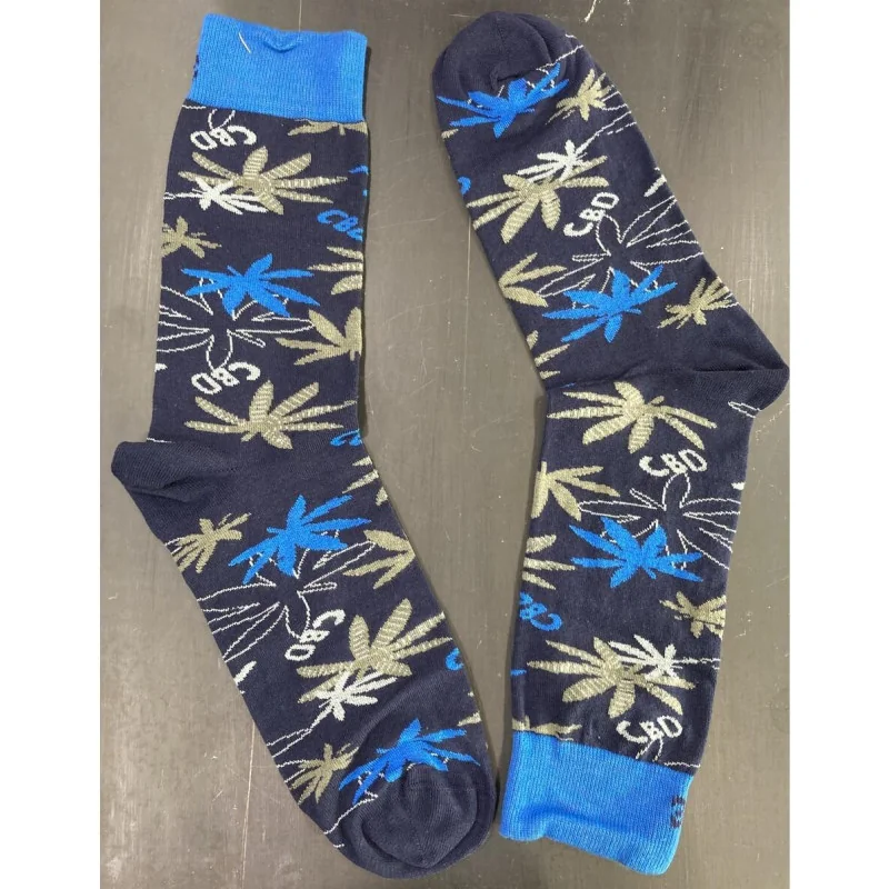Chaussettes Achile CBD Bleu 4 Chaussettes Achile CBD Bleu – Image 2