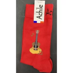 Chaussettes Achile Guitare Folk -Meilleur Lingerie Magasin chaussettes achile guitare folk 7