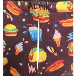 Chaussettes Achile Menu Fast Food -Meilleur Lingerie Magasin chaussettes achile menu fast food 2