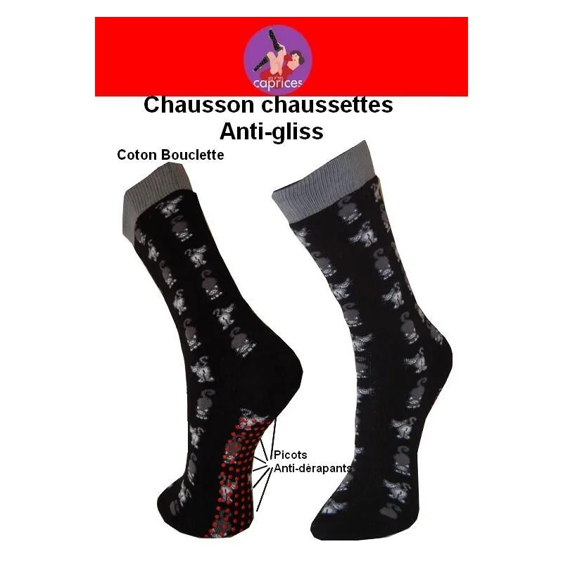Chaussettes Chaussons Petits Caprices Chats 2 Chaussettes Chaussons Petits Caprices Chats