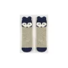Chaussettes Chaussons Renard Enfants Gris Bleu 1 Chaussettes Chaussons Renard Enfants Gris Bleu -Meilleur Lingerie Magasin chaussettes chaussons renard enfants gris bleu