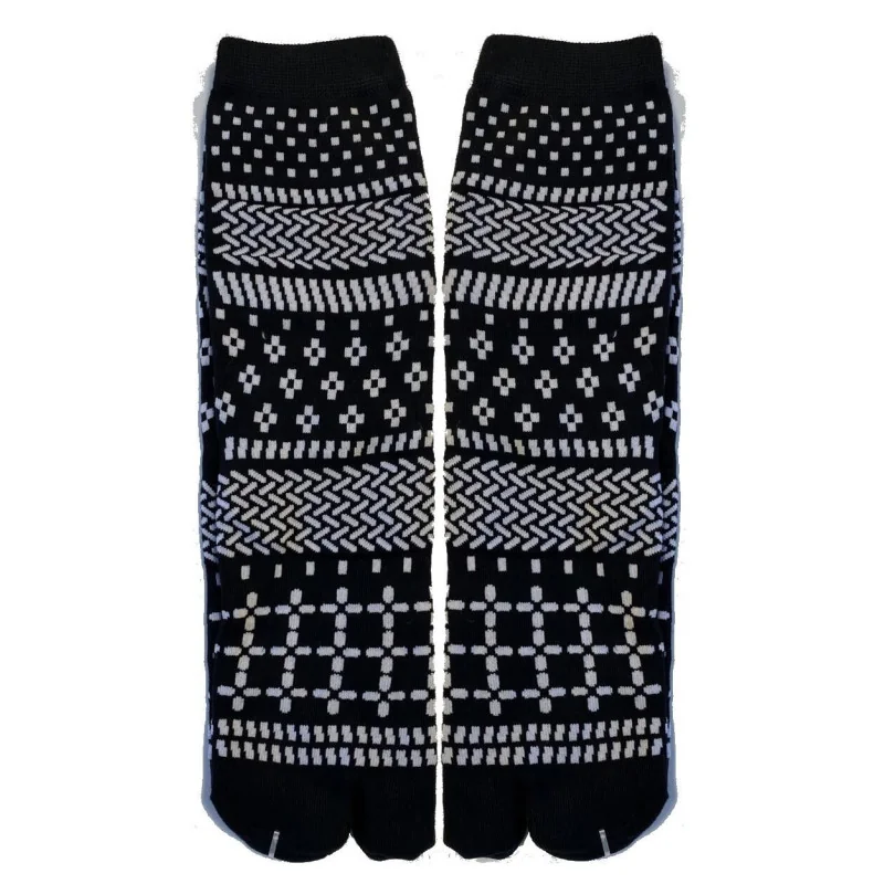 Chaussettes Japonaises Quadrillages Psychédéliques 4 Chaussettes Japonaises Quadrillages Psychédéliques – Image 2
