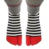 Chaussettes Japonaises Rayures Mariniere BErthe Aux Grands Pieds 2 Chaussettes Japonaises Rayures Mariniere BErthe Aux Grands Pieds -Meilleur Lingerie Magasin chaussettes japonaises rayures mariniere berthe aux grands pieds