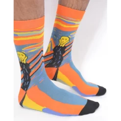 Chaussettes Le Cri De Munch -Meilleur Lingerie Magasin chaussettes le cri de munch 1 2