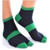 Chaussettes Ninjas Noires Doigts Verts