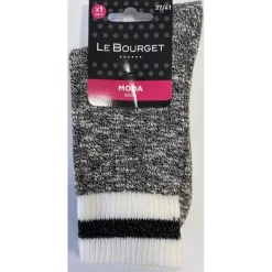 Chaussettes Randonnée Coton Femme Le Bourget