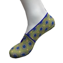 Chausson De Voyage Ixli Imprimé Marguerites Psyché -Meilleur Lingerie Magasin chausson de voyage ixli imprime marguerites psyche 1