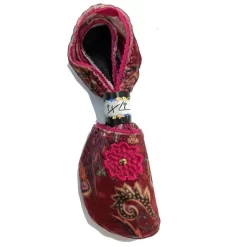 Chausson Polaire Ixli Smila Fleuri Cachemire -Meilleur Lingerie Magasin chausson polaire ixli smila fleuri cachemire 1