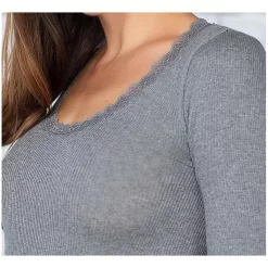 Chemisette Laine Et Soie Col Rond Moretta 14 Chemisette Laine Et Soie Col Rond Moretta -Meilleur Lingerie Magasin chemisette laine et soie col rond moretta 4