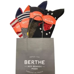 Coffret 4 Paires De Chaussettes Berthe Poétique Homme -Meilleur Lingerie Magasin coffret 4 paires de chaussettes berthe poetique homme 1