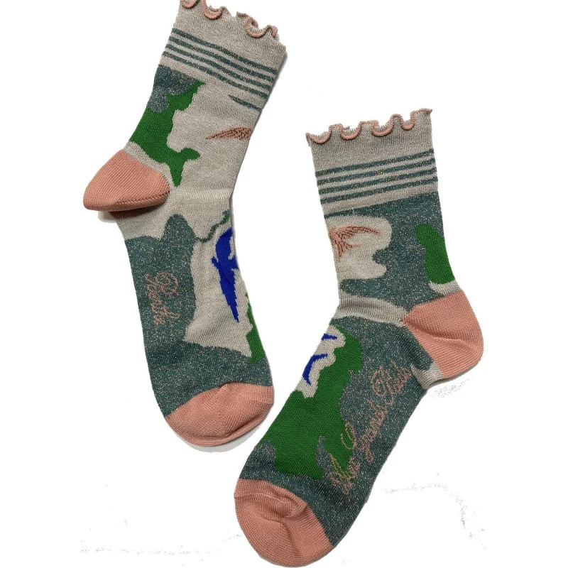 Coffret De 6 Paires De Chaussettes Berthe Poétique D'été 9 Coffret De 6 Paires De Chaussettes Berthe Poétique D'été – Image 7