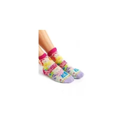 Coffret De Chaussettes Dub Et Drino PAtchwork Fleuris -Meilleur Lingerie Magasin coffret de chaussettes dub et drino patchwork fleuris 3