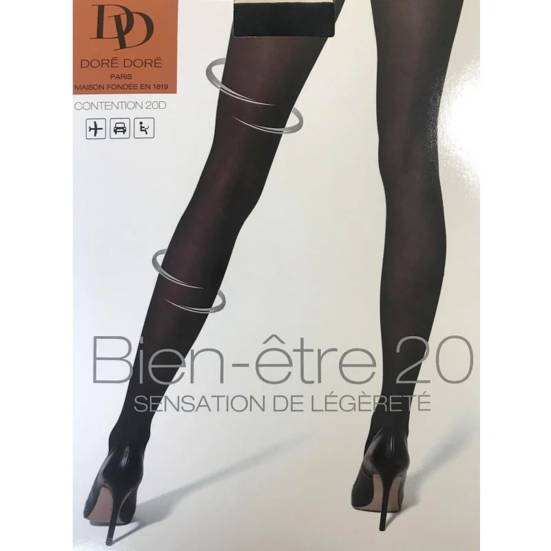 Collant Bien être 20 Doré Doré 3 Collant Bien être 20 Doré Doré