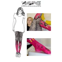 Collant Chaperon Rose Enfant Marieantoilette