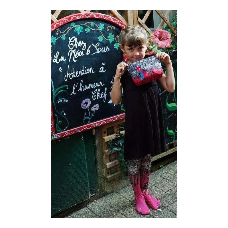 Collant Chaperon Rose Enfant Marieantoilette 6 Collant Chaperon Rose Enfant Marieantoilette – Image 4