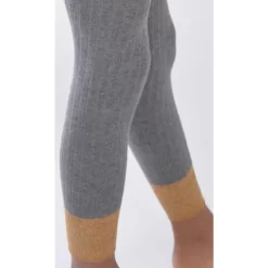 Collant Coton Sans Pieds Revers Lurex Enfant -Meilleur Lingerie Magasin collant coton sans pieds revers lurex enfant 5