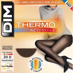 Collant Dim Thermo Activ' Voile