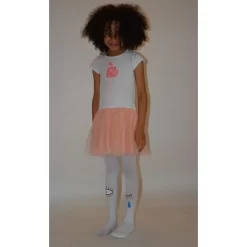 Collant Enfant Oeil Qui Rit Qui Pleure Blanc -Meilleur Lingerie Magasin collant enfant oeil qui rit qui pleure blanc 1