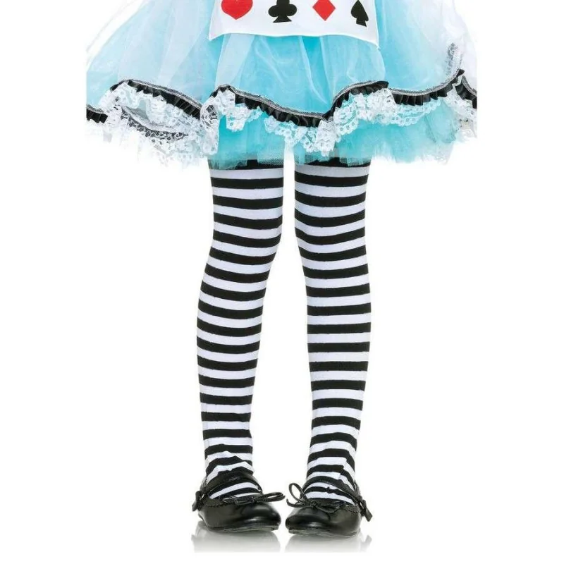 Collant Enfant Rayures Bicolore Leg Avenue 4 Collant Enfant Rayures Bicolore Leg Avenue – Image 2