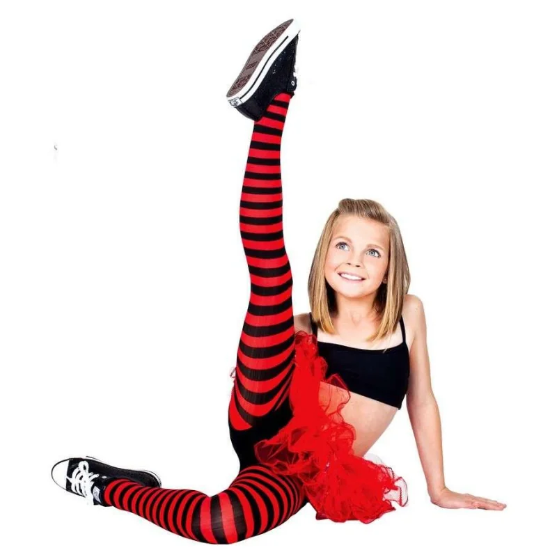 Collant Enfant Rayures Bicolore Leg Avenue 5 Collant Enfant Rayures Bicolore Leg Avenue – Image 3