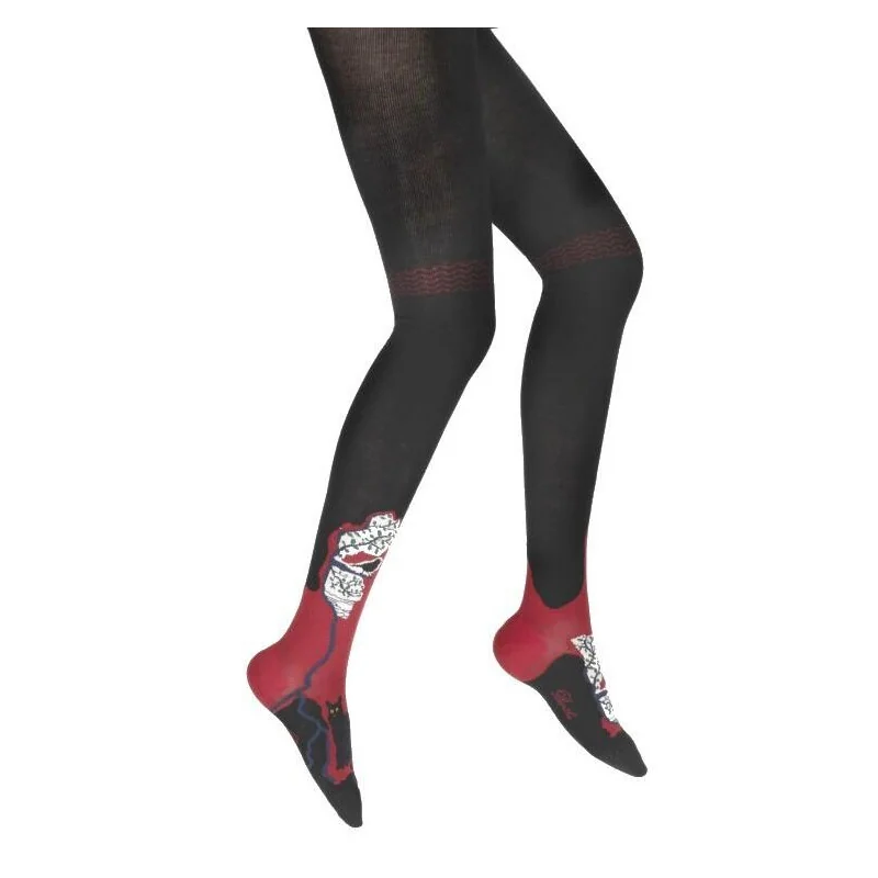 Collant Hiver Berthe Aux Grands Pieds Chats Et Oiseaux Perchés 3 Collant Hiver Berthe Aux Grands Pieds Chats Et Oiseaux Perchés