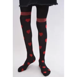 Collant Hivers Jolis Coeurs Enfants -Meilleur Lingerie Magasin collant hivers jolis coeurs enfants 2