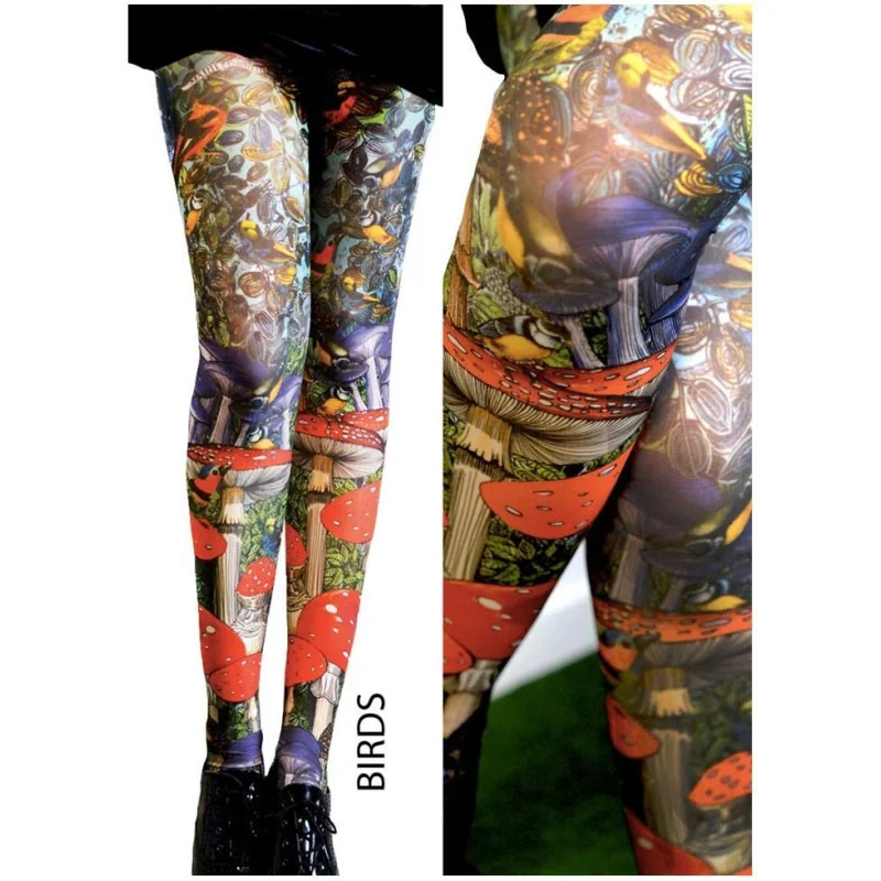 Collant Imprimé Birds Marieantoilette 3 Collant Imprimé Birds Marieantoilette