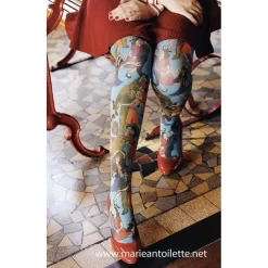 Collant Imprimé Danse Marieantoilette