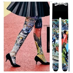 Collant Imprimé Street Marieantoilette