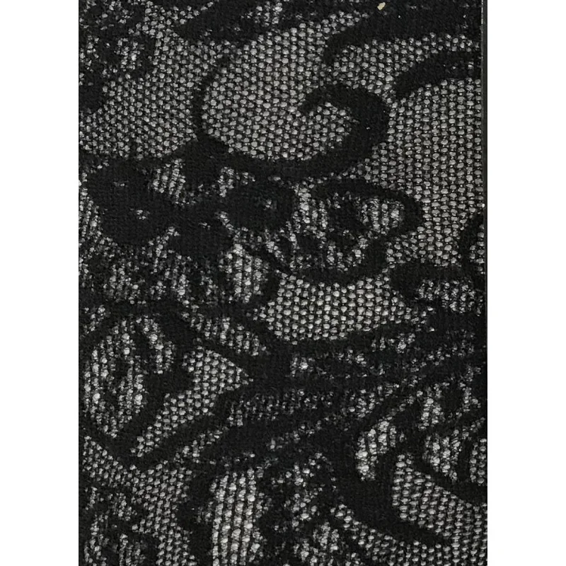 Collant Le Bourget Dentelle Fantaisie Noire 4 Collant Le Bourget Dentelle Fantaisie Noire – Image 2