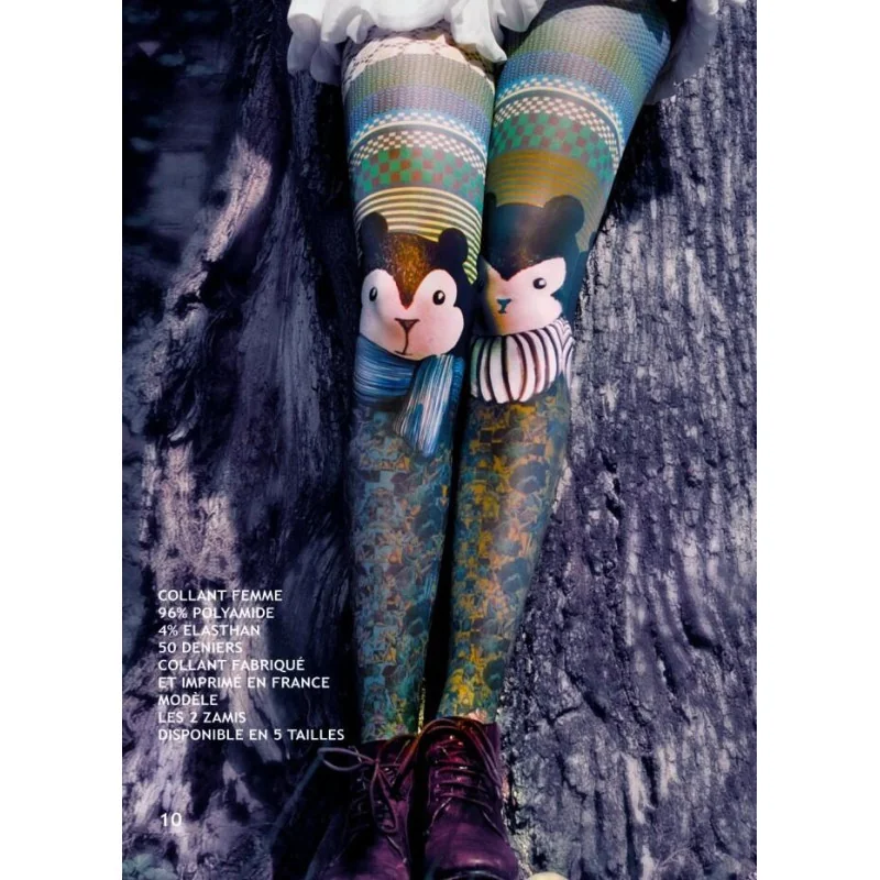 Collant Marieantoilette Les 2 Zamis 3 Collant Marieantoilette Les 2 Zamis